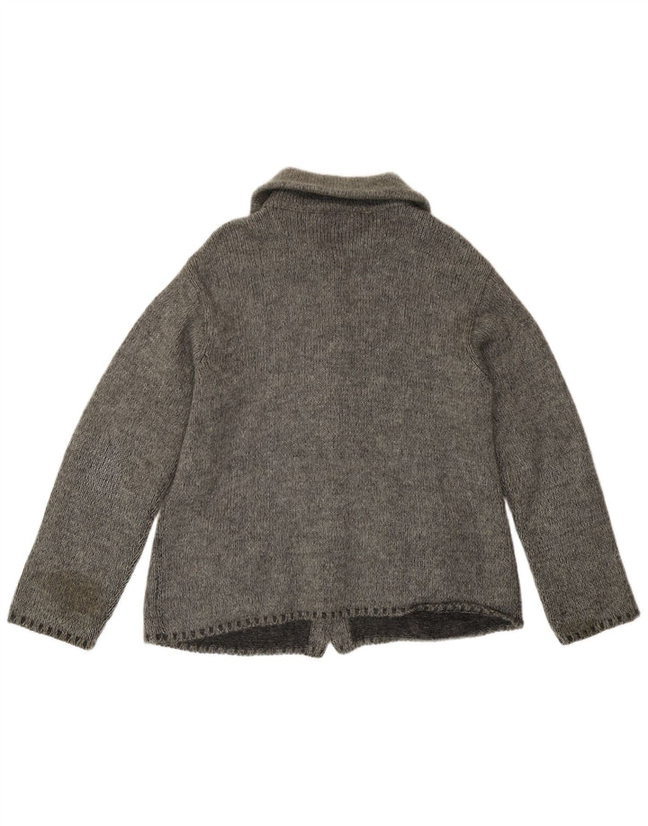 Sportmax Dame Cardigan Sweater UK 16 Large Grå