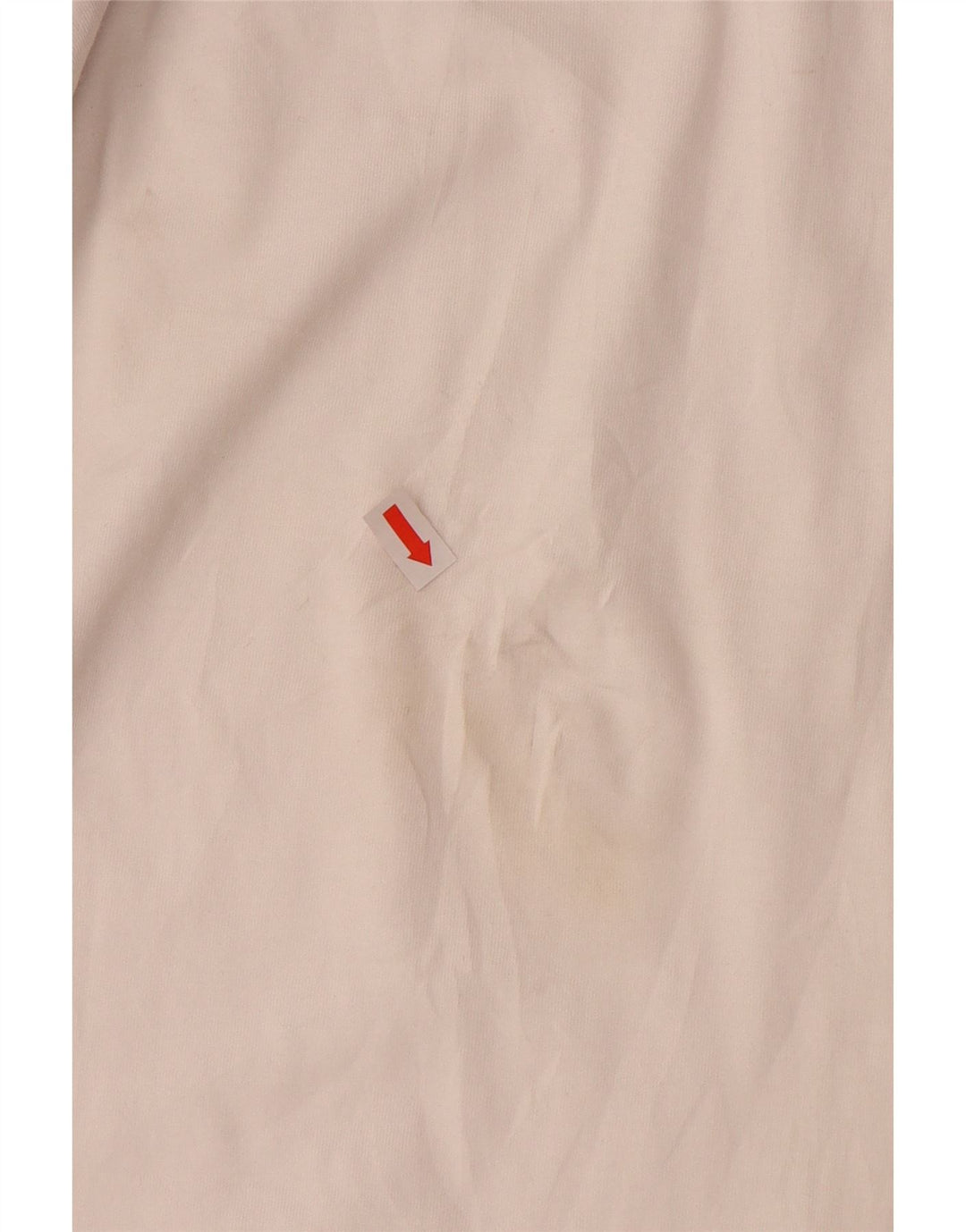 ADIDAS Dame Longline grafisk T-shirt Top UK 22 XL Hvid Bomuld