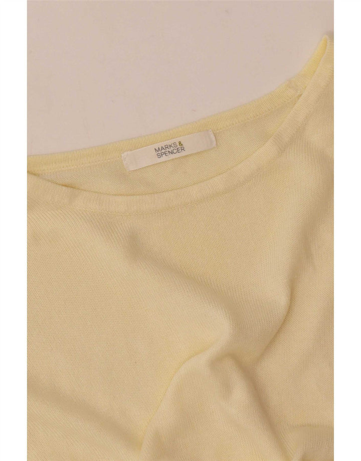 Marks & Spencer Damebluse Top UK 16 Stor Gul