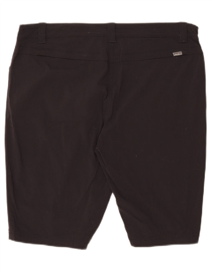 Eddie Bauer Casual Shorts til kvinder US 14 XL W36 Sort
