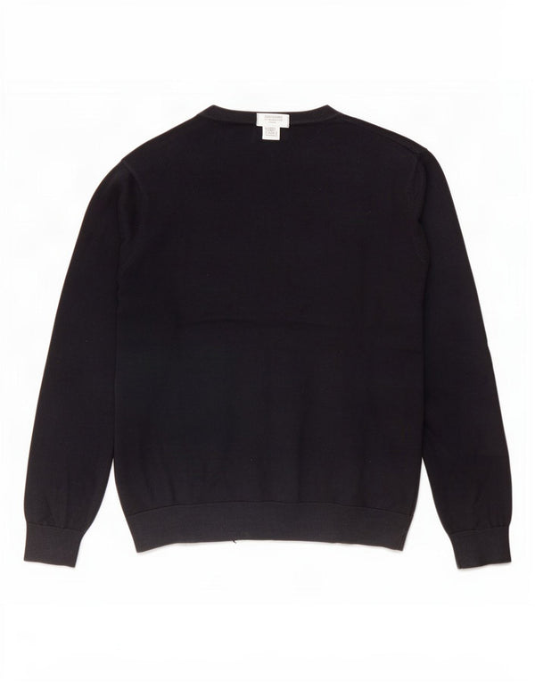 Marks & Spencer herre cardigan sweater XL marineblå bomuld
