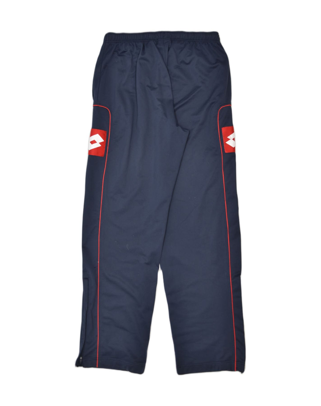 LOTTO Womens Tracksuit Trousers XL Navy Blue Polyester | Vintage | Thrift | Second-Hand | Used Clothing | Messina Hembry 