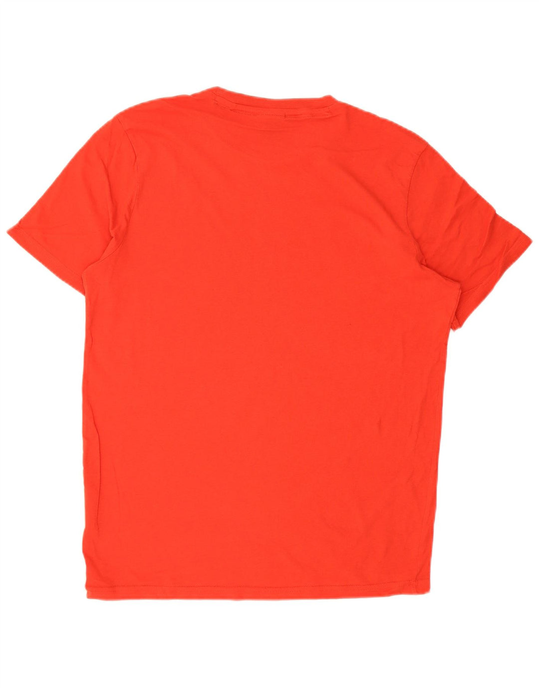 Champion Herre Grafisk T-Shirt Top Stor Rød Bomuld