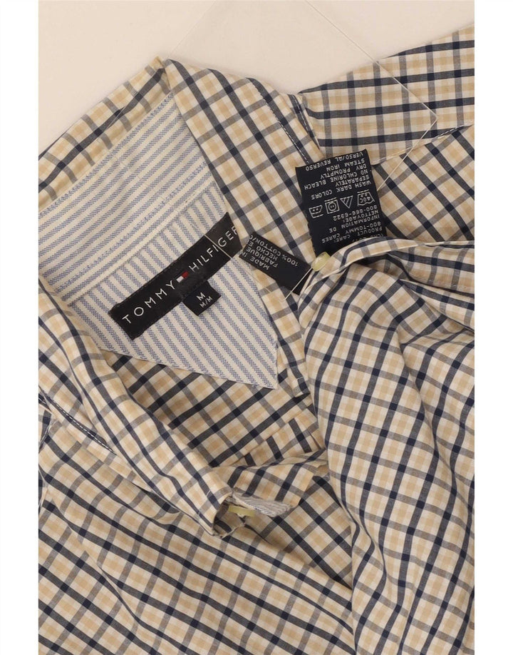 Tommy Hilfiger Herreskjorte Medium Beige Gingham Cotton