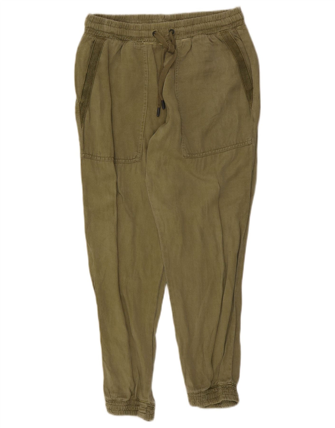 Zara Dame Joggers Casual Bukser Medium W28 L26 Khaki