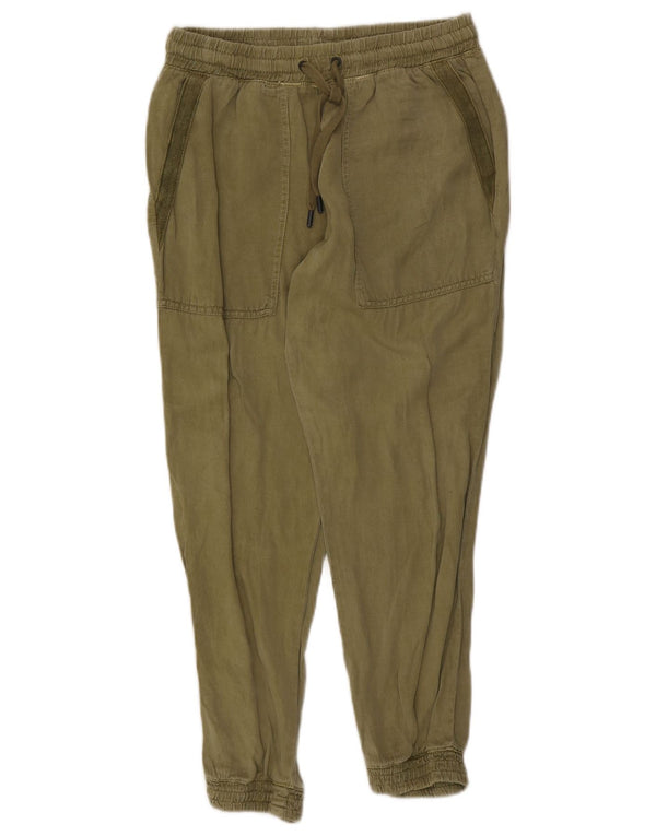 Zara Dame Joggers Casual Bukser Medium W28 L26 Khaki