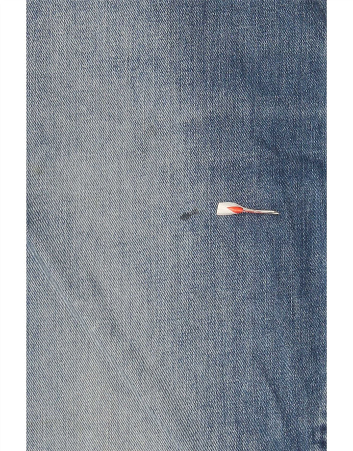 Pierre Cardin Straight Jeans til mænd W38 L32 Blå Bomuld