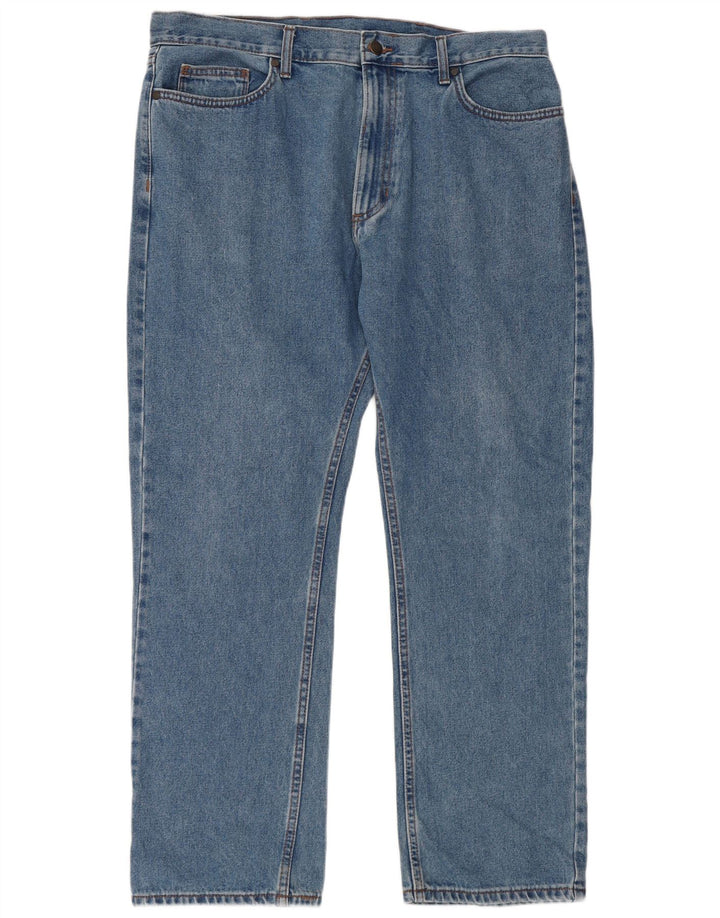 Marks & Spencer Straight Jeans til mænd W36 L29 blå bomuld