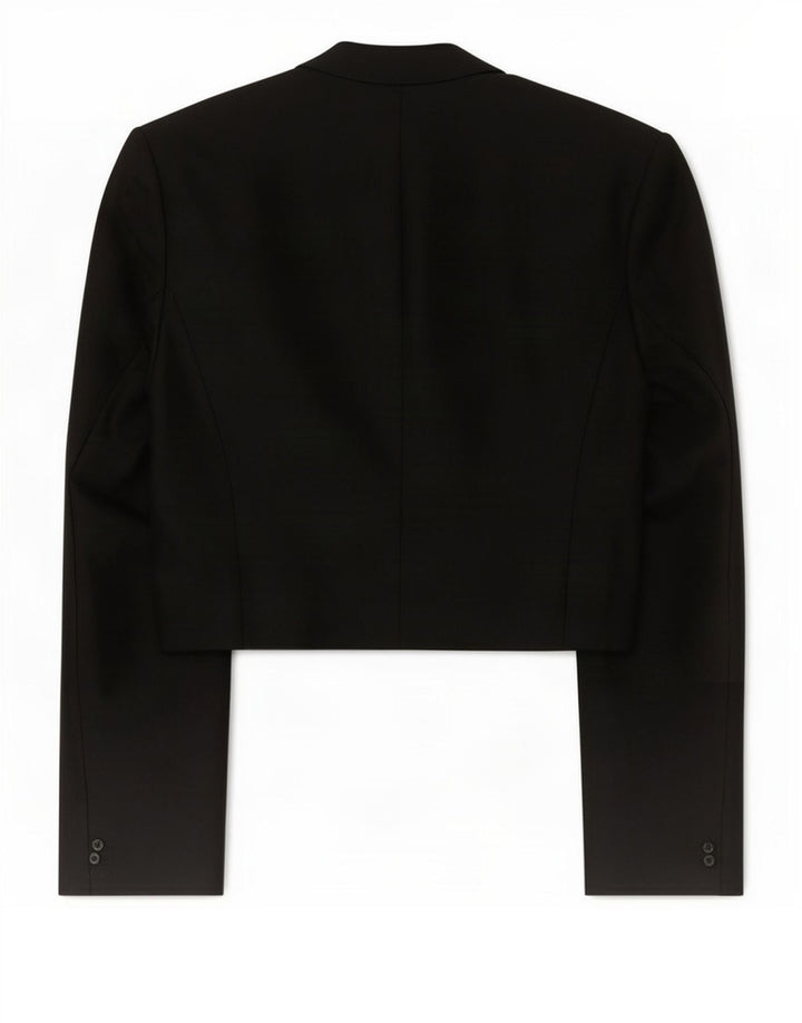 Fenn Wright Manson Womens Open Bolero Jacket UK 10 Small Black Bomuld