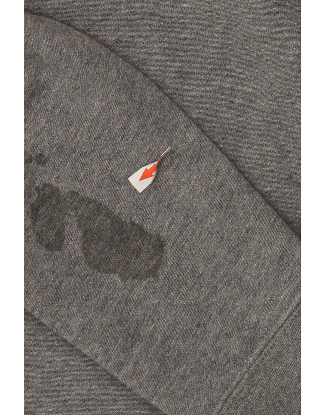 Nike grafisk sweatshirt til mænd, stor grå farveblok bomuld