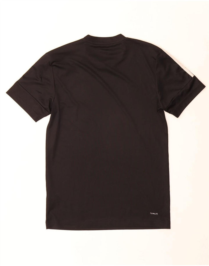 Adidas Herre Climalite Grafisk T-Shirt Top XS Sort Polyester
