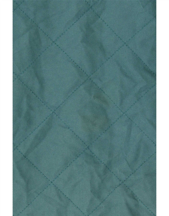 Orvis Quiltet jakke til kvinder UK 16 Large Blue Polyester