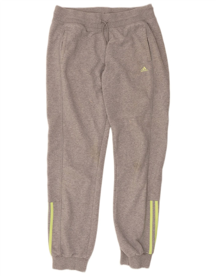 ADIDAS Mens Tracksuit Trousers Joggers Medium  Grey Cotton
