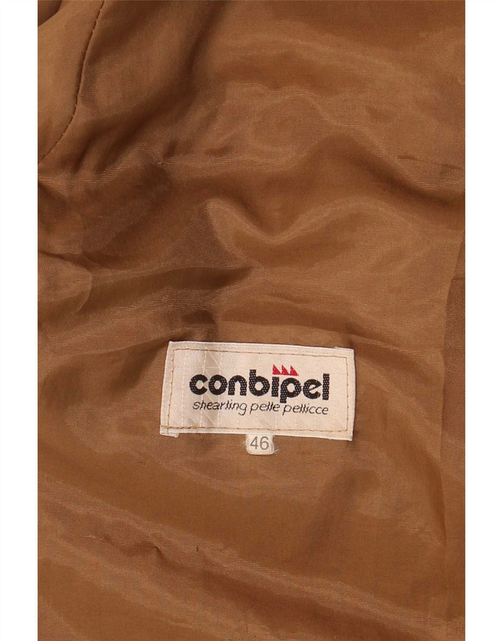 Conbipel Dame Oversized Ruskindsjakke IT 46 Stor Brun