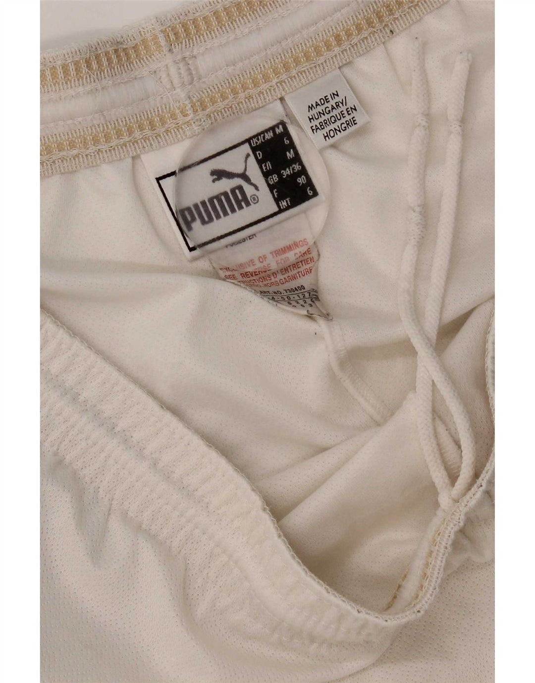 Puma Herre S.S. Lazio sportsshorts store hvide polyester