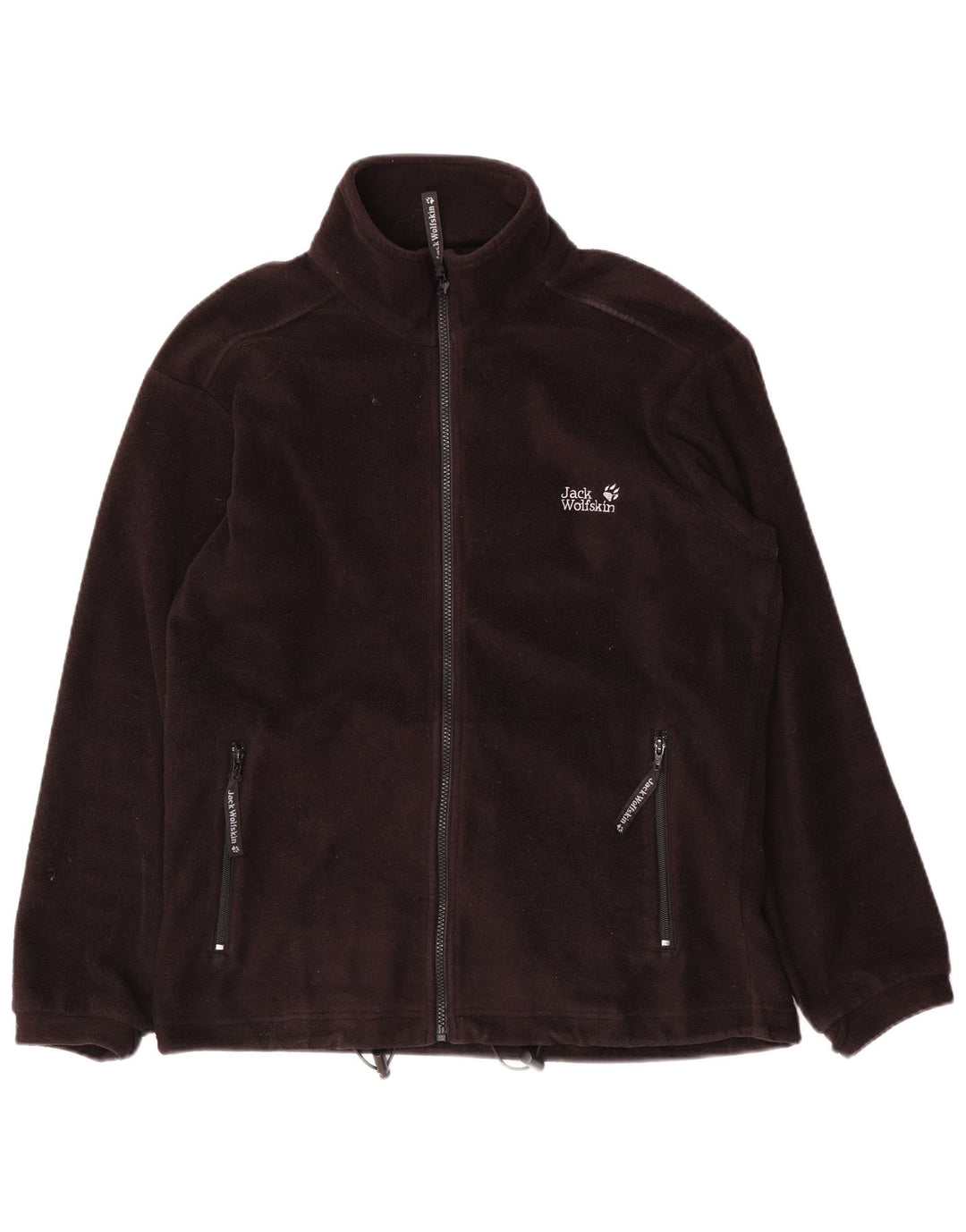 Jack Wolfskin Herre Liner Fleecejakke UK 36/38 Small Black Polyester