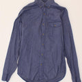 J. CREW Mens Flex Shirt XS Blue Cotton Vintage J. Crew and Second-Hand J. Crew from Messina Hembry 