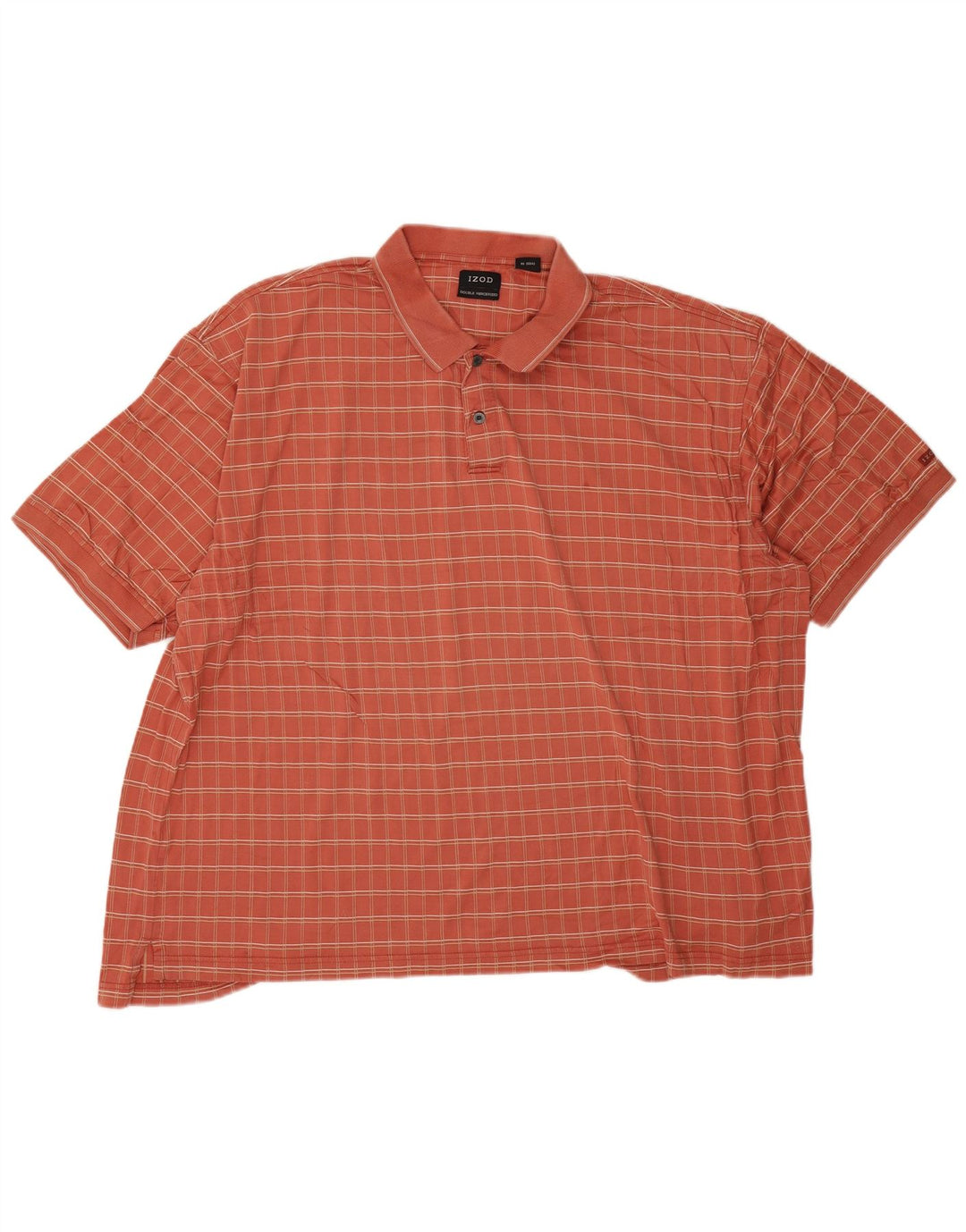 Izod herre poloshirt 2XL orange ternet bomuld