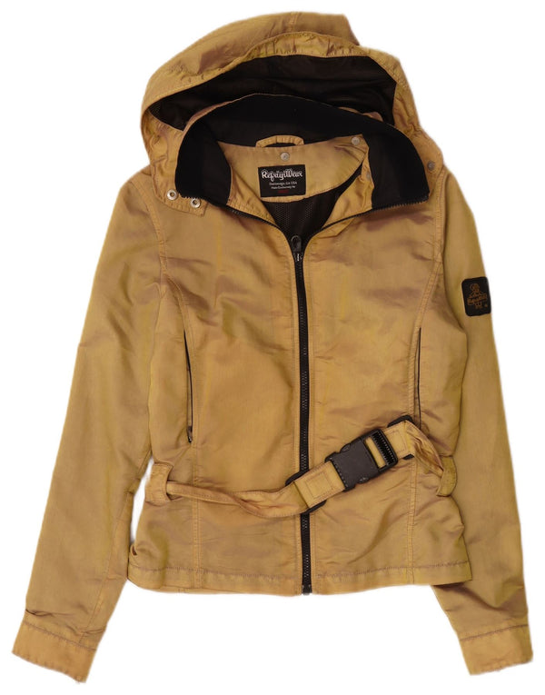 Refrigiwear piger hætte regnjakke 13-14 år Beige polyamid