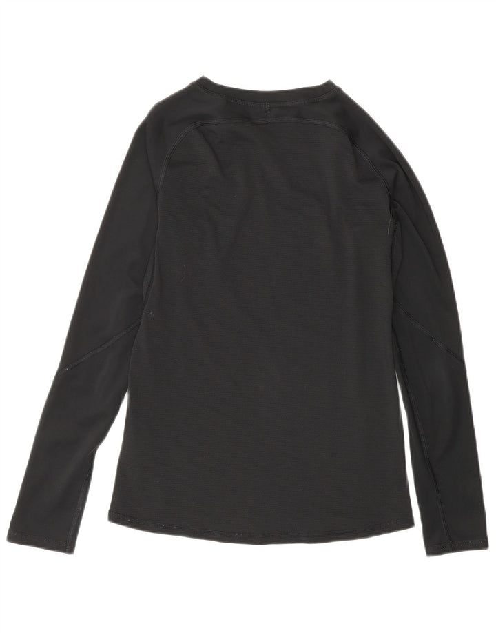 Adidas Boys Aeroready Top Langærmet 11-12 År Sort