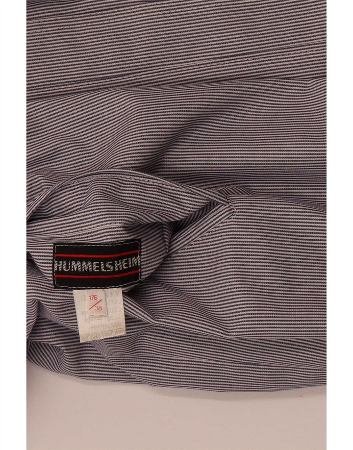 Vintage vendbar bomberjakke til kvinder EU 38 Medium marineblå polyester