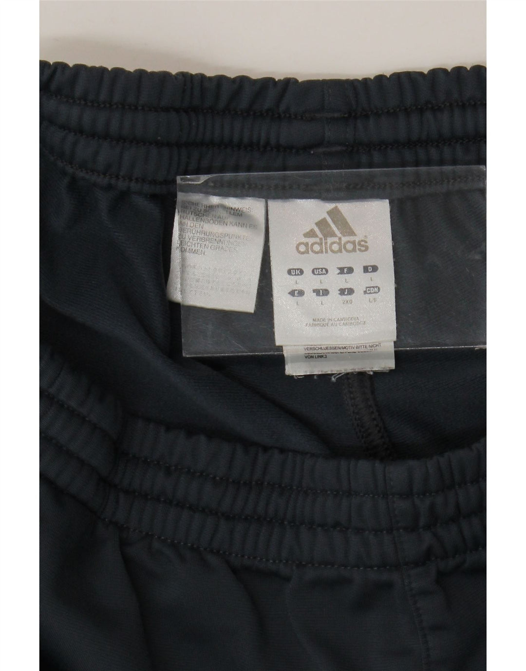 ADIDAS Herre Crop træningsdragt Bukser Large Grå Polyester