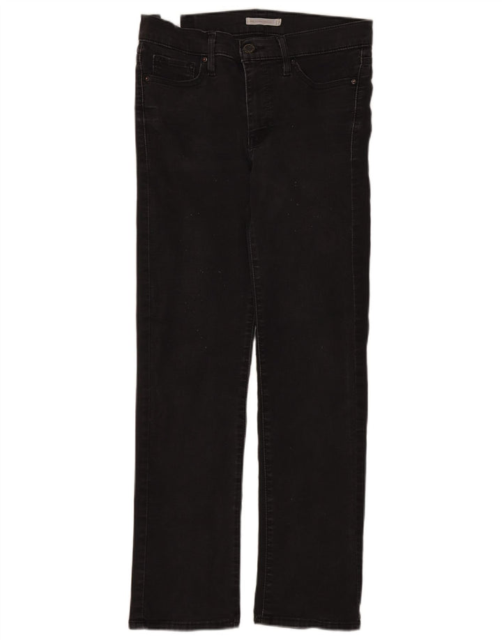 Levi's Womens 314 Shaping denimshorts W29 L28 Sort bomuld