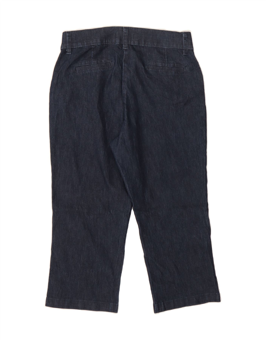LEE Womens Easy Care Capri Jeans US 6 Medium W28 L20 Navy Blue Cotton Vintage Lee and Second-Hand Lee from Messina Hembry 