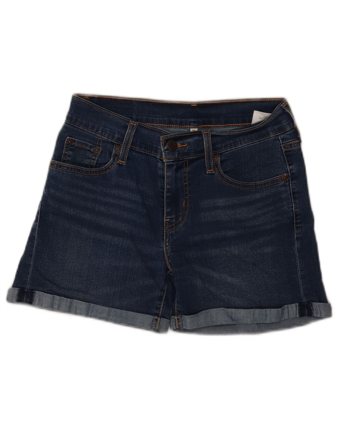 Levi's denimshorts til kvinder W26 Små marineblå bomuld