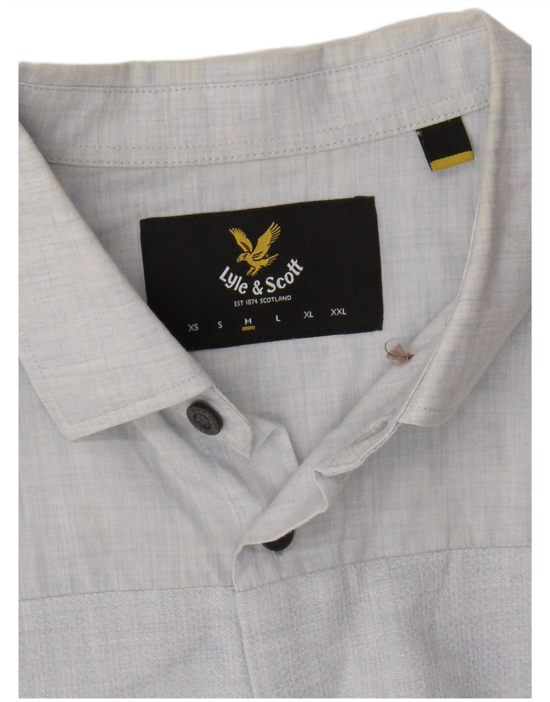 LYLE & SCOTT Herreskjorte Medium Blå Stribet