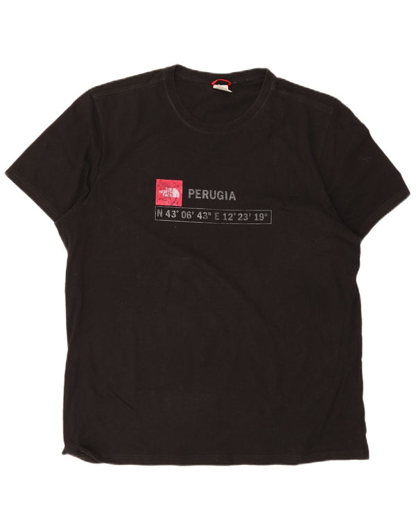 The North Face Herre Grafisk T-Shirt Top XL Sort