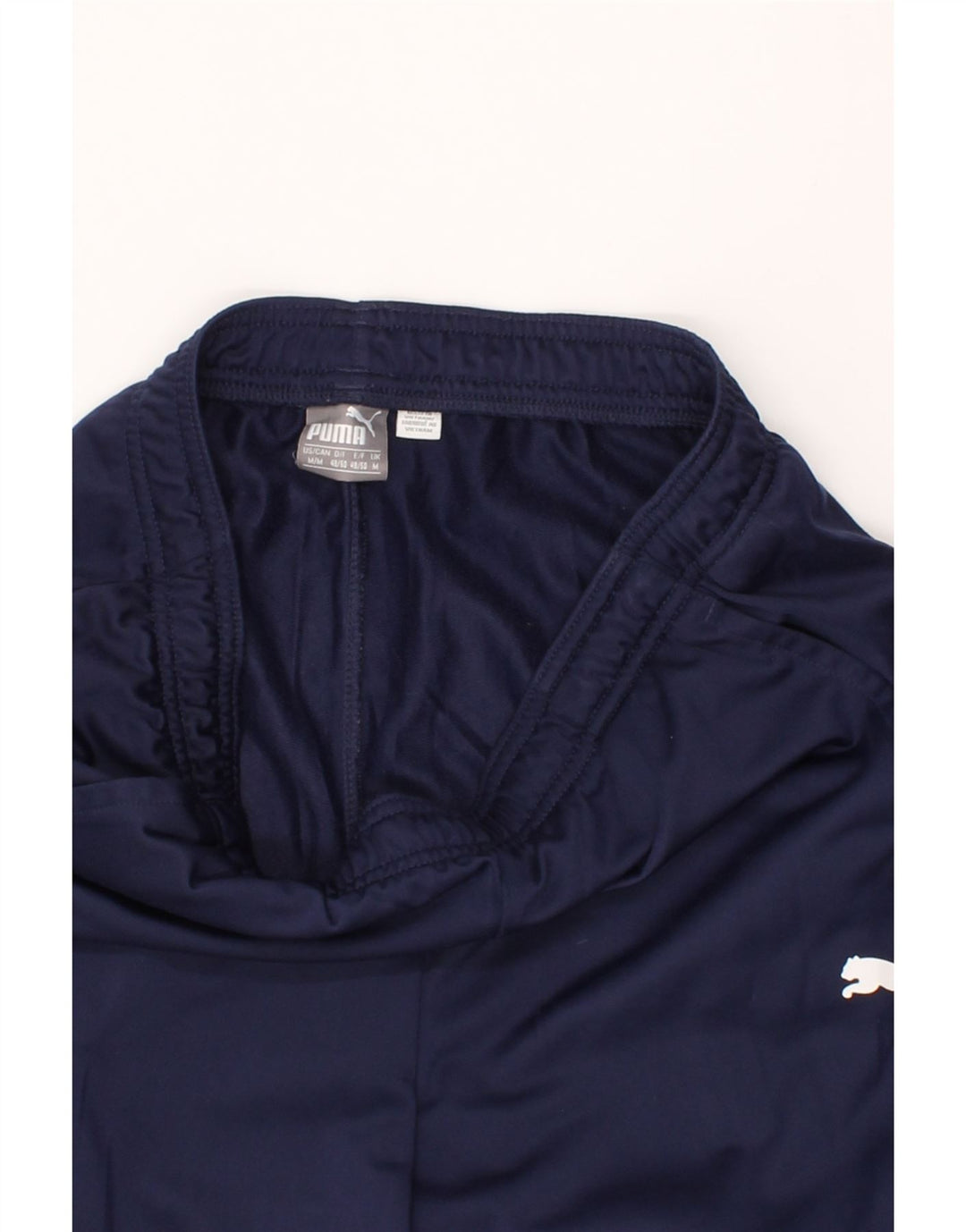 PUMA Mens Tracksuit Trousers Medium  Navy Blue Polyester Vintage Puma and Second-Hand Puma from Messina Hembry 