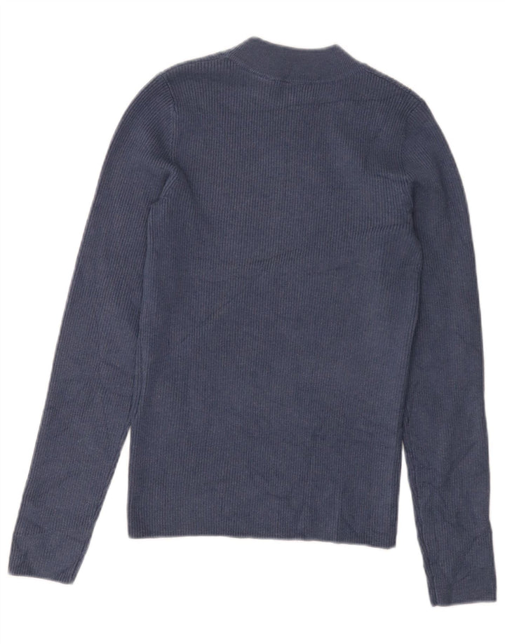 LEVI'S Dame sweater med rund hals DK 8 Lille marineblå akryl