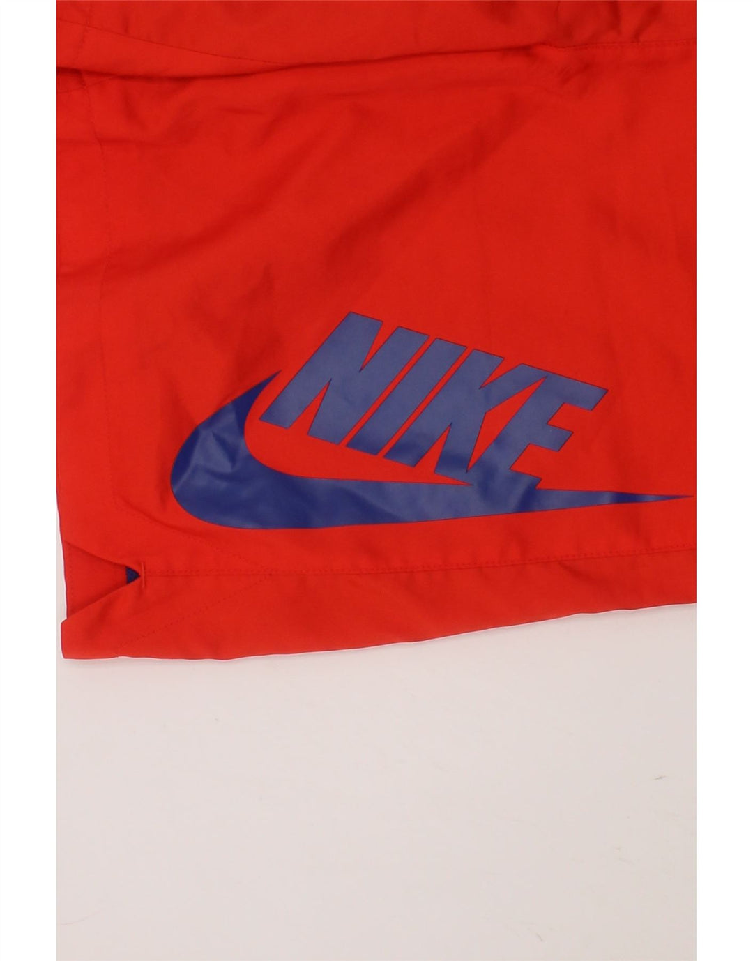 NIKE Boys Graphic Sport Shorts 13-14 Years Red Colourblock Polyester Vintage Nike and Second-Hand Nike from Messina Hembry 