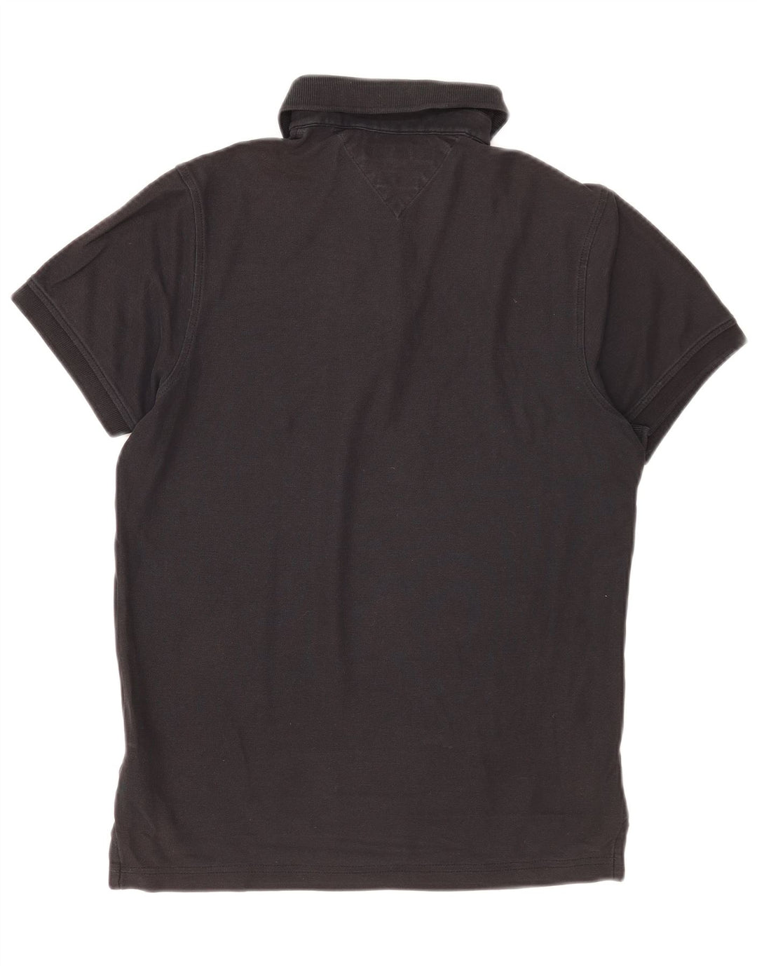 Tommy Hilfiger Herre Slim Fit Polo Shirt Medium Sort Bomuld