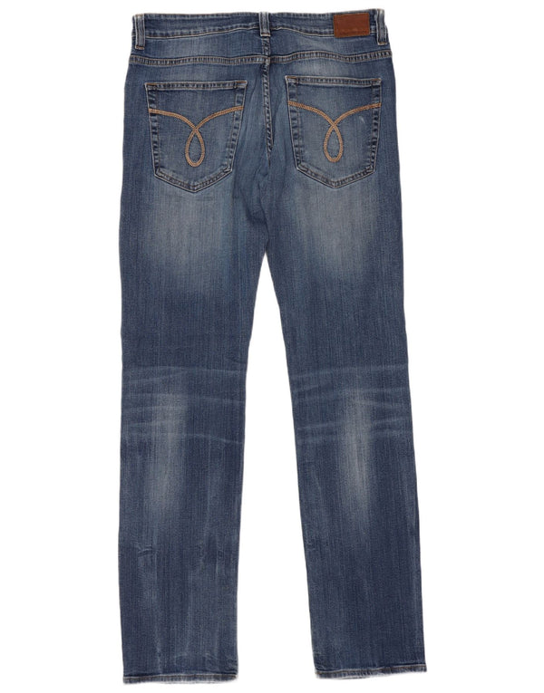 Calvin Klein Herre Slim Jeans W34 L32 Blå