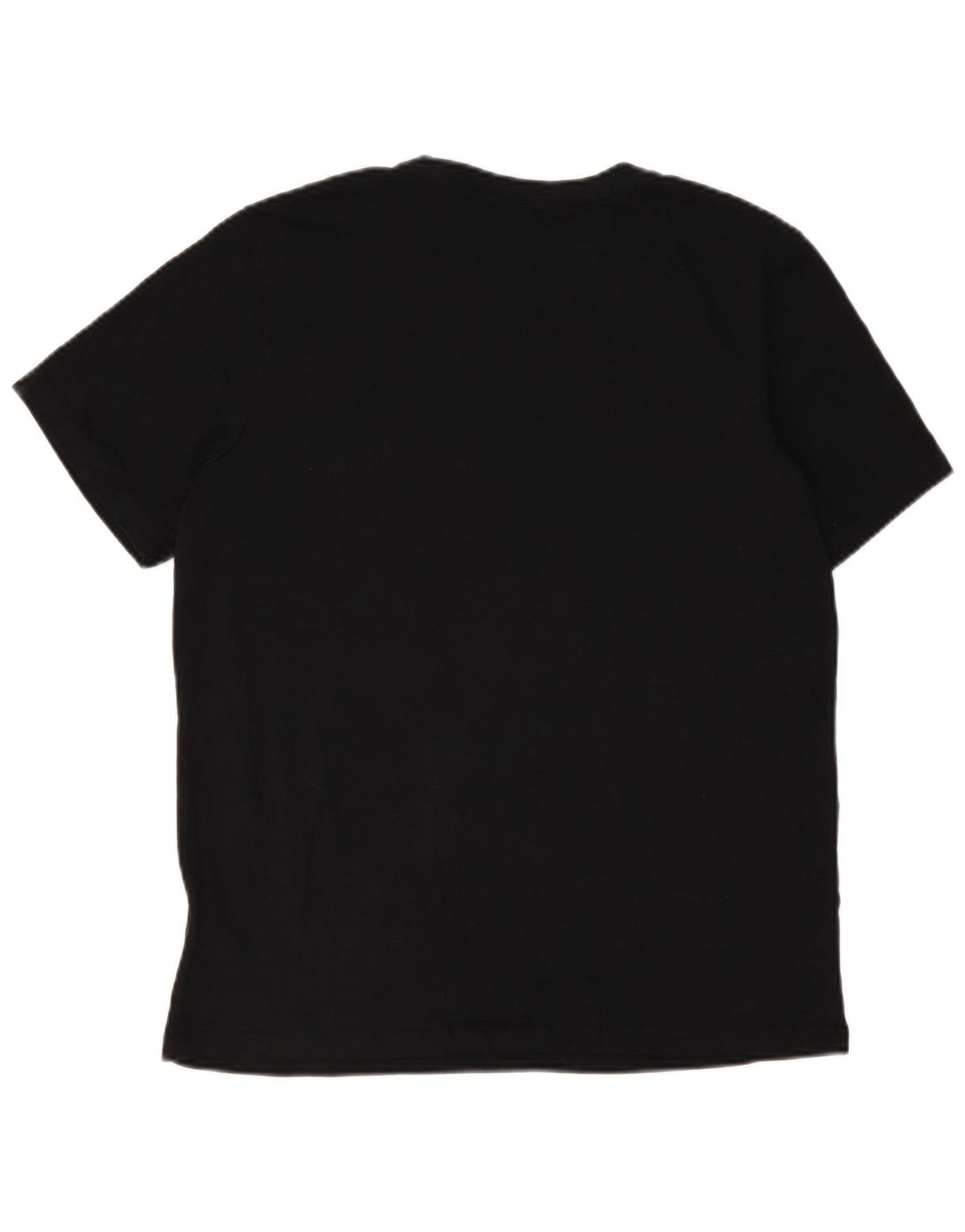 Nike Herre Dri Fit T-Shirt Top Stor Sort Bomuld