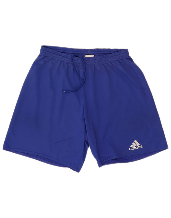 Adidas Herre Climalite Sportshorts Medium Blue Polyester Sports