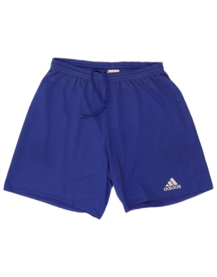 Adidas Herre Climalite Sportshorts Medium Blue Polyester Sports