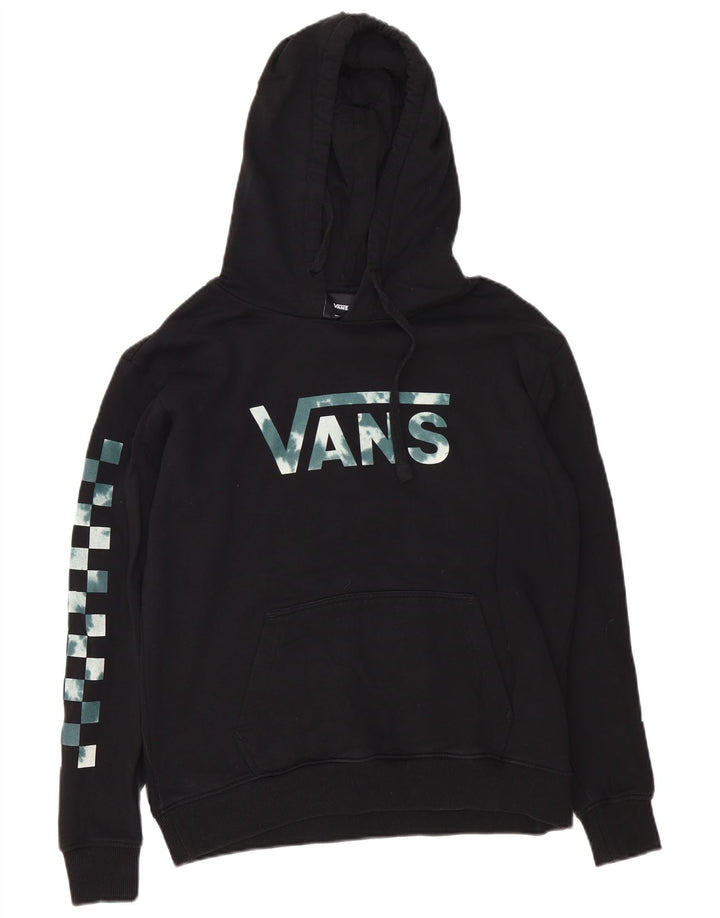 Vans Grafisk hættetrøje til mænd mellem sort bomuld