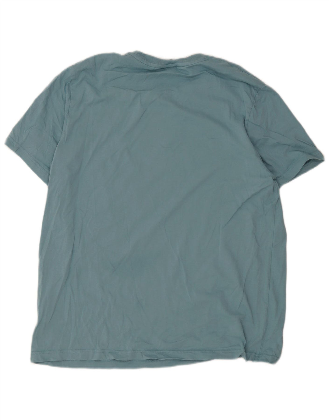 Nike grafisk T-shirt top til mænd 2XL blå bomuld