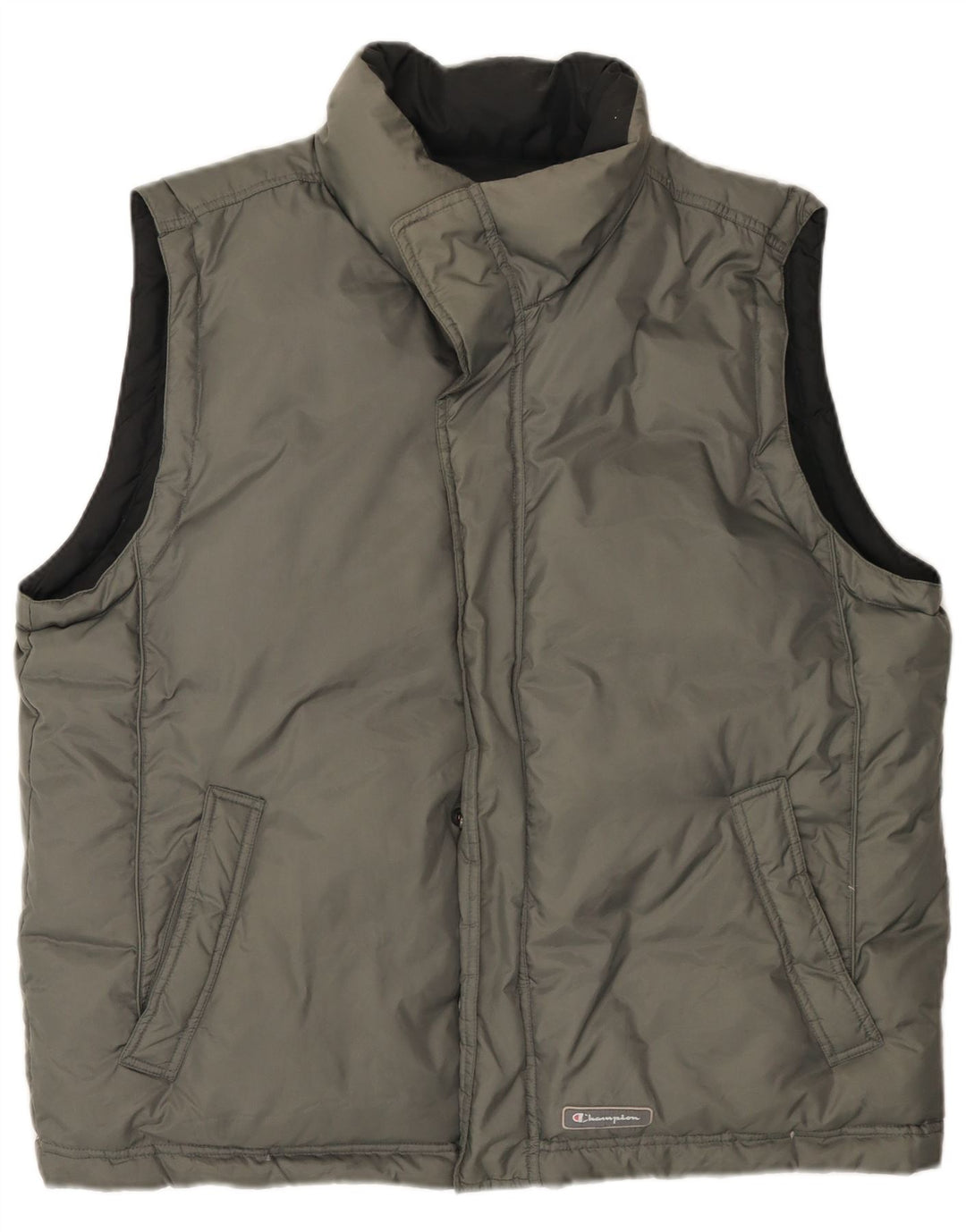 Champion Herre Vendbar Polstret Gilet UK 42 XL Grå