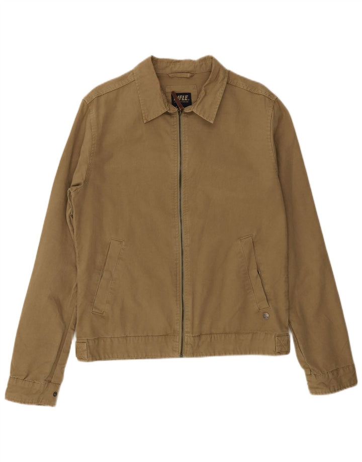 Rifle Herre Bomber Jacket UK 38 Medium Khaki Bomuld