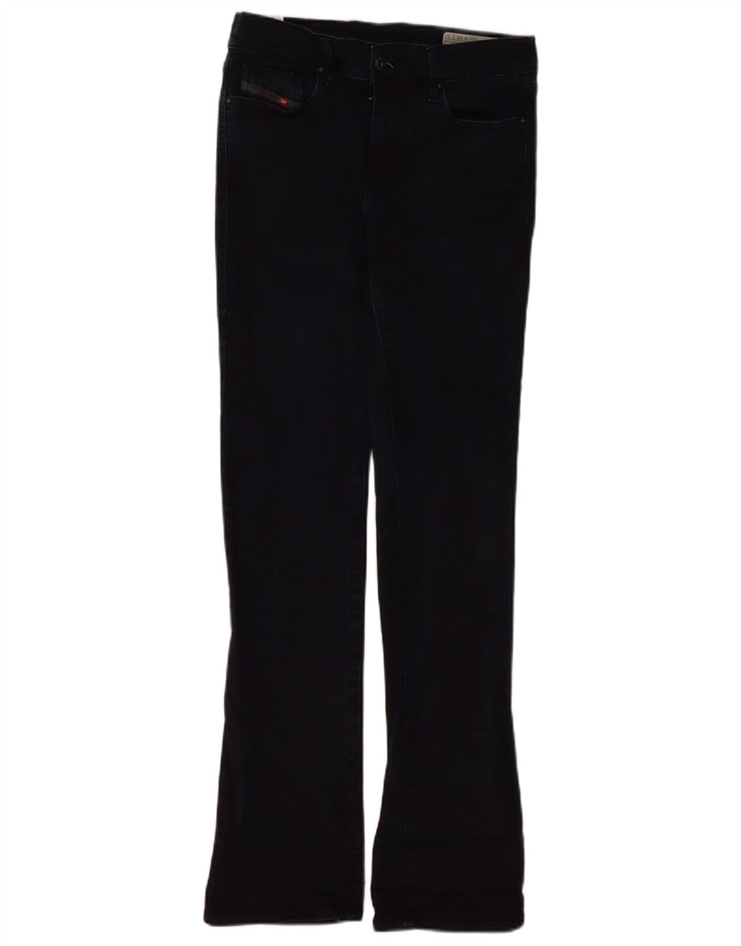 Diesel Dame Bootzee-St Regular Slim Fit Bootcut Jeans W29 L32 Marineblå