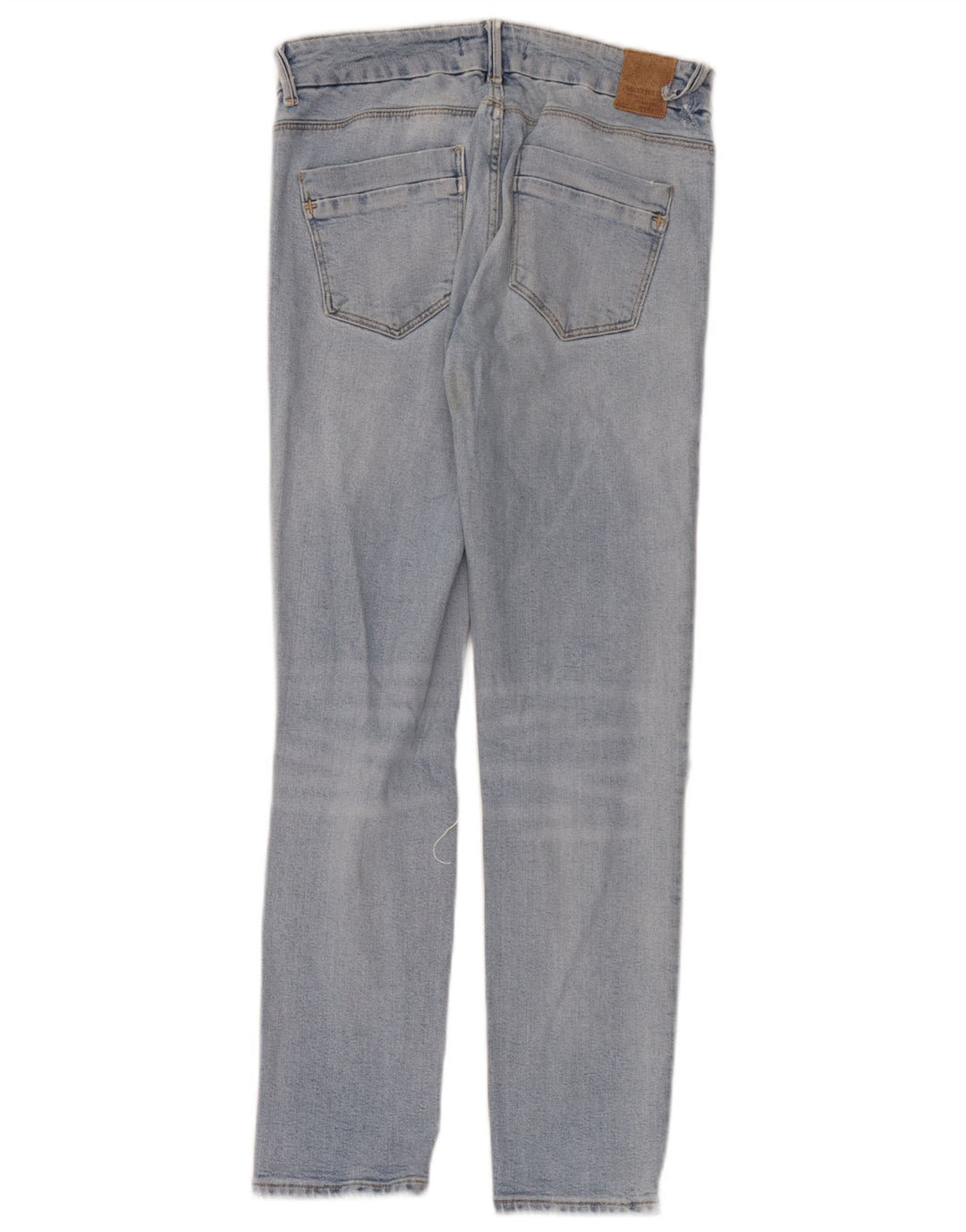 Zara Womens Distressed Slim Jeans EU 38 Small W28 L28 Blue
