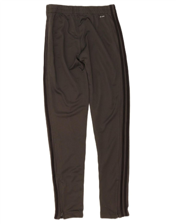 ADIDAS Womens Climalite Tracksuit Trousers UK 8/10 Small  Grey Polyester