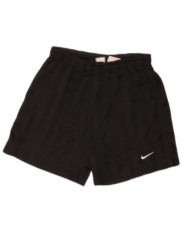 Nike Sportshorts til mænd, medium sort nålestribet polyester