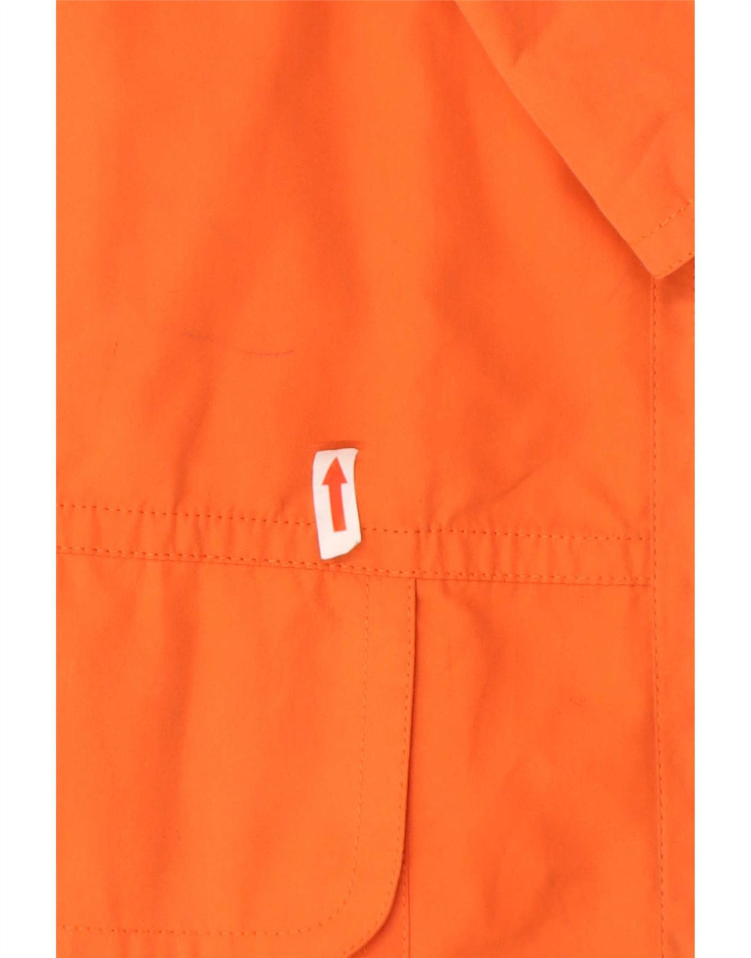 Iceberg Dame Grafisk Oversized Overfrakke IT 42 Medium Orange Bomuld