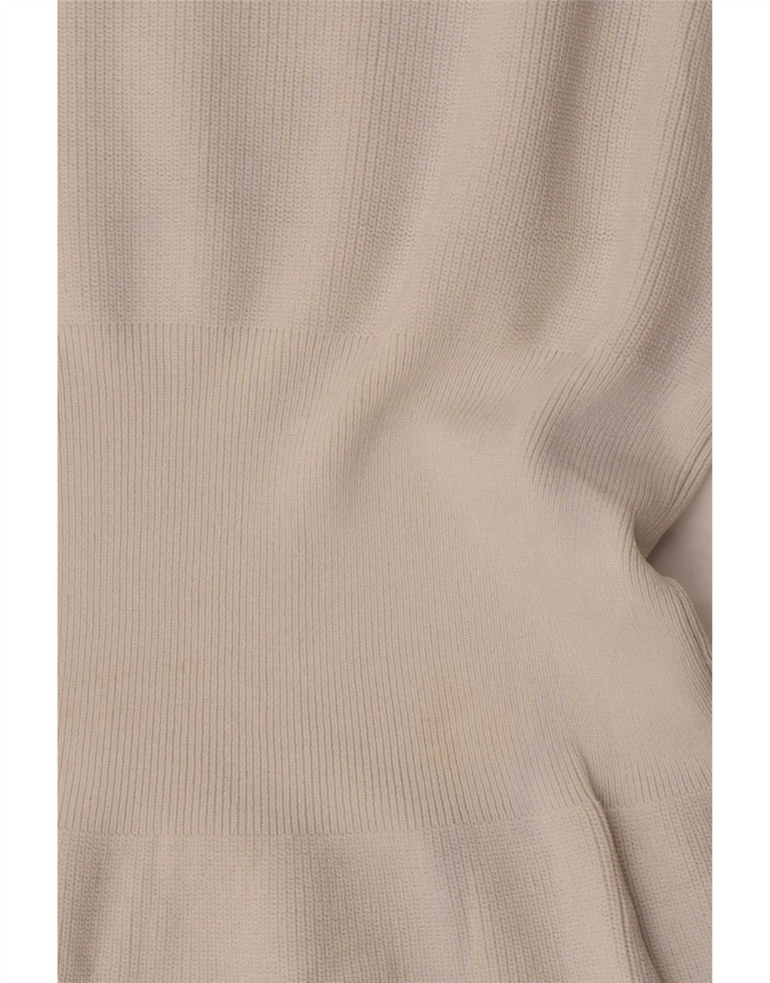 Zara Dame Top Langærmet UK 10 Small Beige