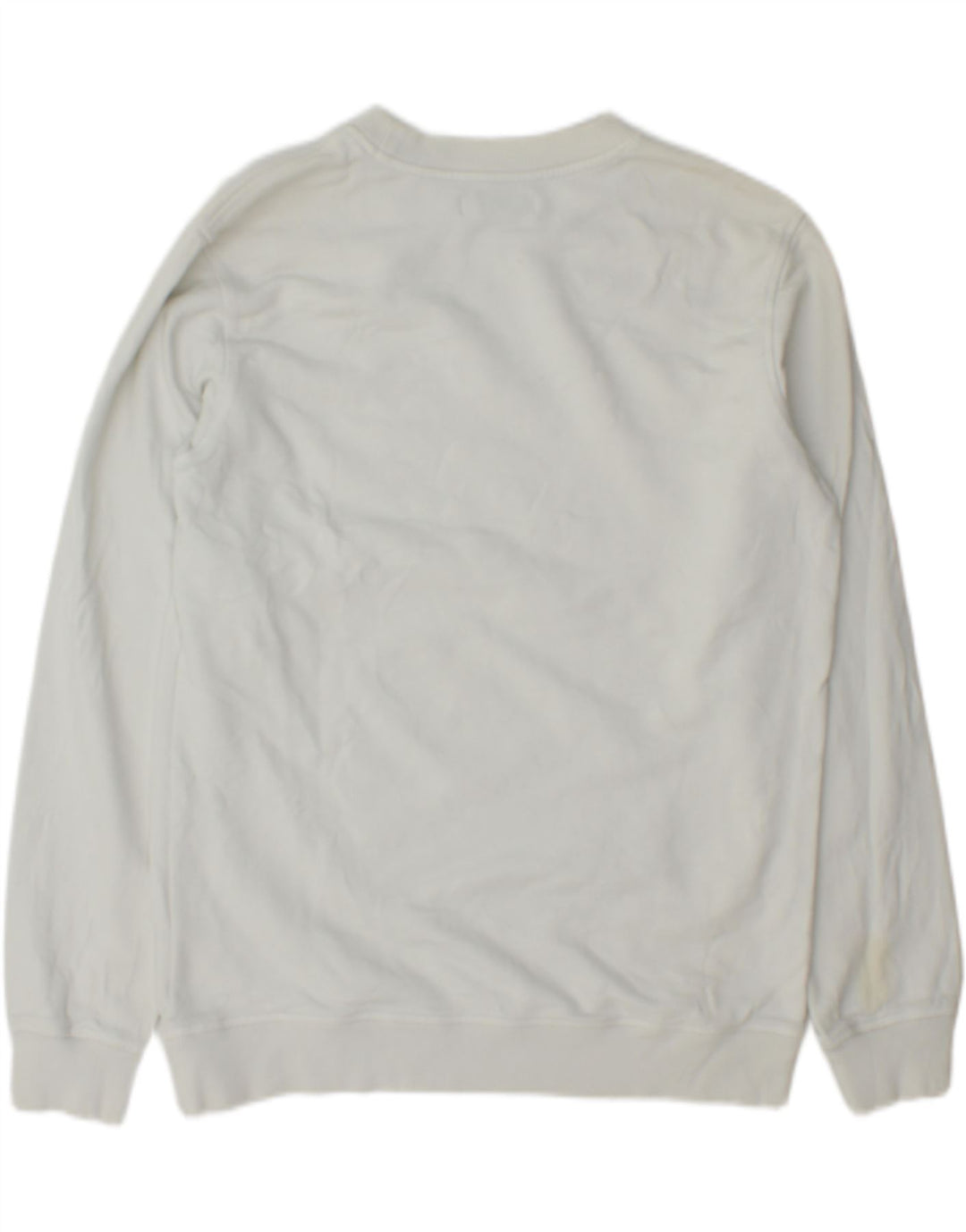Calvin Klein Jeans Herre grafisk Regular Fit Sweatshirt Jumper Medium White
